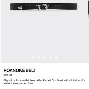 IRO Paris buckle waist belt